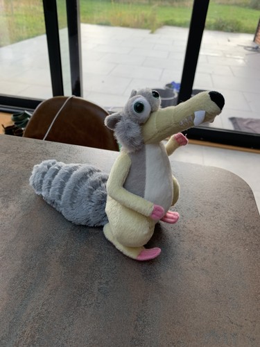 Ice age scrat plush toy - ice,
